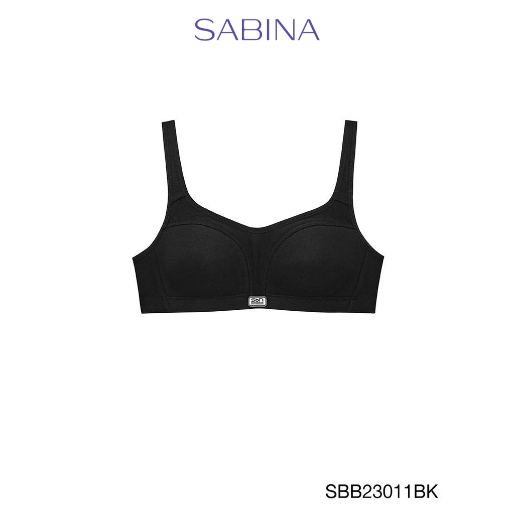 Sabina Sbn Sport Level 1 เสื้อชั้นใน  ไร้โครง รหัส SBB23011BK - สีดำ