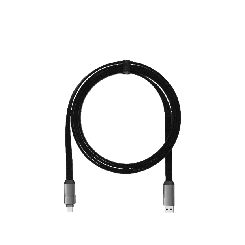 ROLLING SQUARE สายชาร์จ InCharge 6 Max Mercury ยาว 1.5 เมตร สี Gray By Dotlife