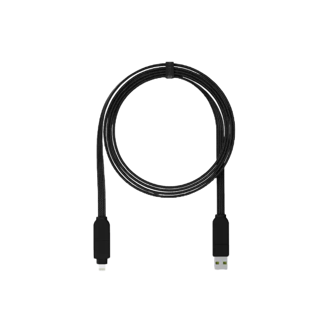 ROLLING SQUARE สายชาร์จ InCharge X Max 100W ยาว 1.5 เมตร สี Black By Dotlife