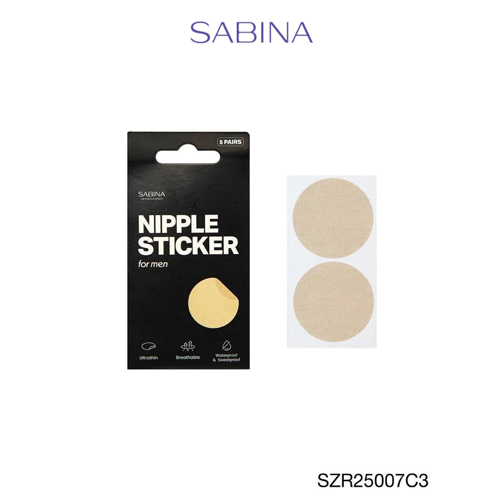 Sabina สติกเกอร์ปิดจุกสำหรับผู้ชาย รหัส SZR25007C3 - สีเนื้อ