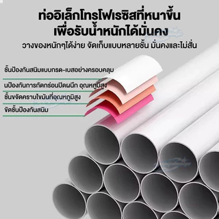 ชั้นวางของในห้องน้ำ ชั้นวางคร่อมชักโครก ชั้นคร่อมเครื่ัองซักผ้า ชั้นวางของประหยัดพื้นที่ ชั้นวางของอเนกประสงค์