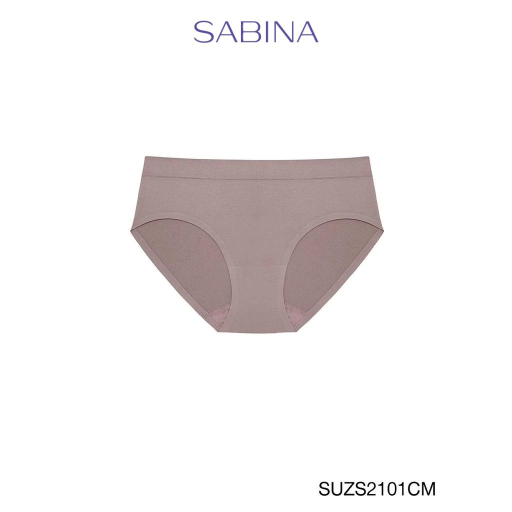 SABINA Seamless Fit กางเกงในทรงบิกินี่   รหัส SUZS2101C3 สีเนื้อเข้ม