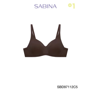 Sabina เสื้อชั้นใน Wireless (ไม่มีโครง) รุ่น Perfect Bra รหัส SBD97112C5 สีน้ำตาลโกโก้