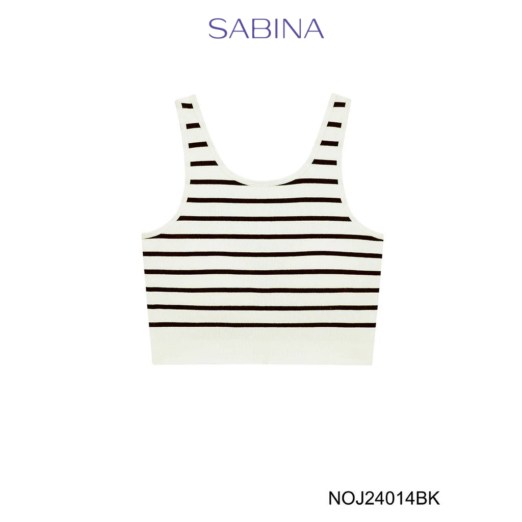 [Online Exclusive]  Sabina Wearever Bra Tops Loungewear เสื้อกล้าม รหัส NOJ24014BK - สีดำ