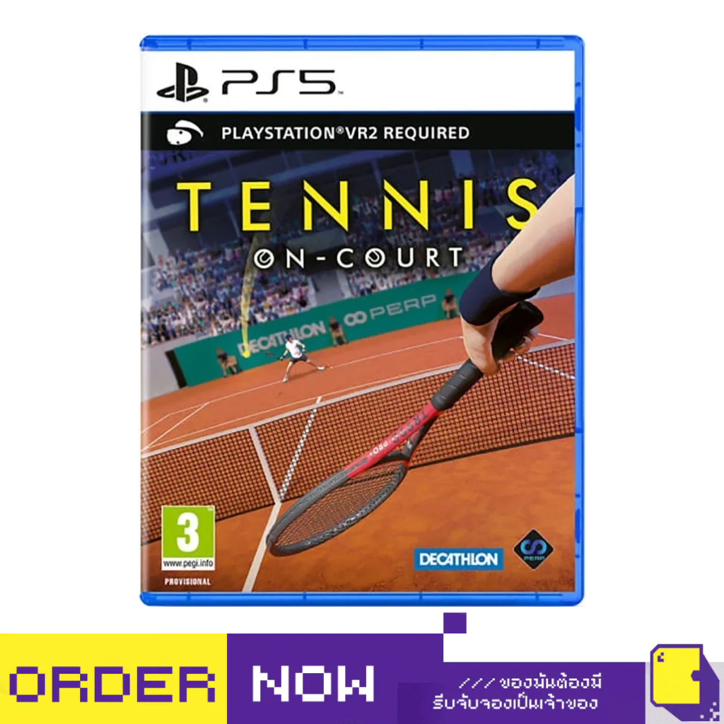 [+..••] พร้อมส่ง ผ่อน 0% |  PS5 TENNIS ON-COURT (เกม PlayStation™ 🎮)