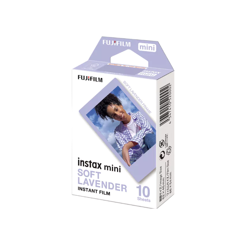 Fuji แผ่นฟิล์ม Instax mini 10 แผ่น สี Lavender By Dotlife