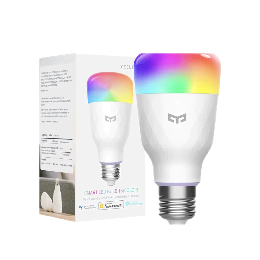 YEELIGHT หลอดไฟอัจฉริยะ LED Smart Bulb 1S แบบ 16 ล้านสี By Dotlife