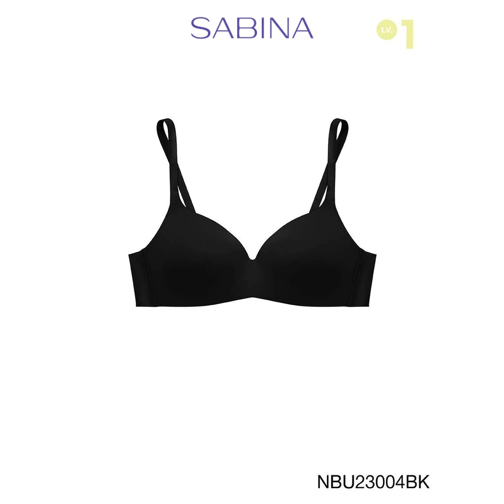 [Online Exclusive] SABINA BRALESS | PRETTY PERFECT เสื้อชั้นในไม่มีโครง รหัส NBU23004BK สีดำ