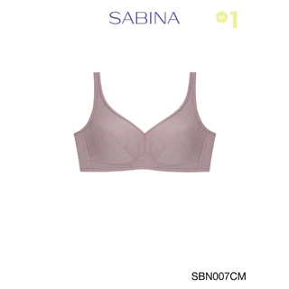 Sabina Fill Up Bra Level 1 เสื้อชั้นใน ไร้โครง รหัส SBN007CM - สีช็อคโกแลต