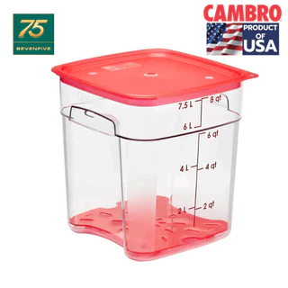 CAMBRO กล่องถนอมอาหารมีที่จับมีสเกลทนความร้อน โพลีคาร์บอนเนต รุ่น Fresh PRO