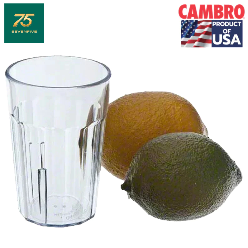 CAMBRO แก้วพลาสติกใส แก้วน้ำ แก้วพลาสติกใส NEWPORT TUMBLERS CAM1-NT