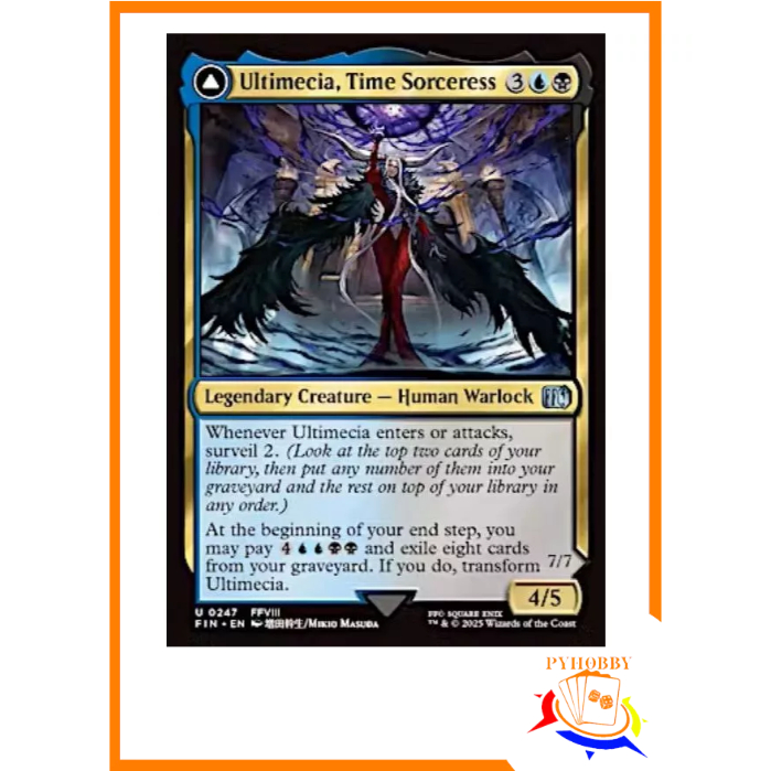 [MTG] Final Fantasy: Ultimecia, Time Sorceress (Two Face)