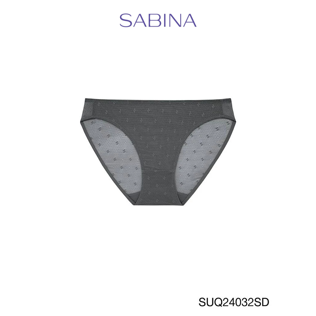 Sabina Twenty Five  กางเกงในทรงบิกินี่ รหัส SUQ24032SD - สีเทาเข้ม