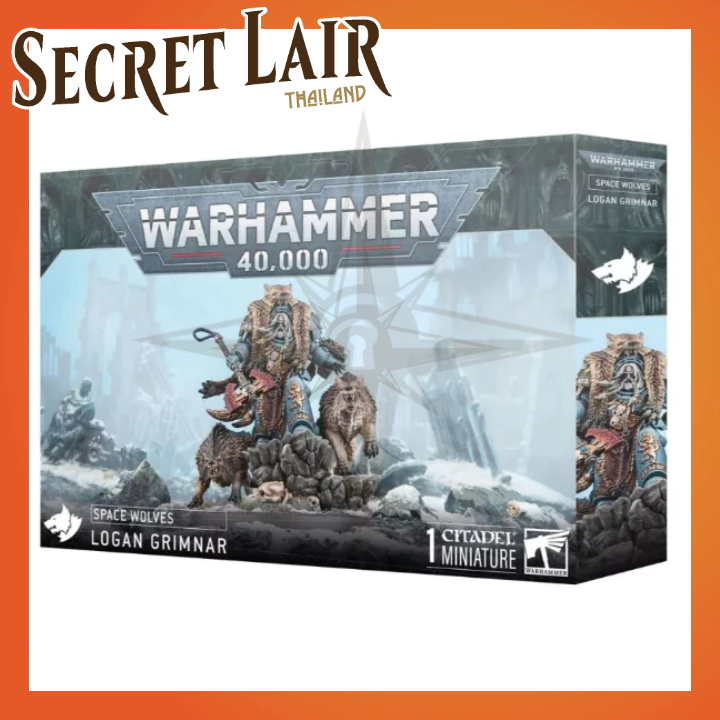 WARHAMMER 40000 : SPACE WOLVES : Logan Grimnar [SECRETLAIR]