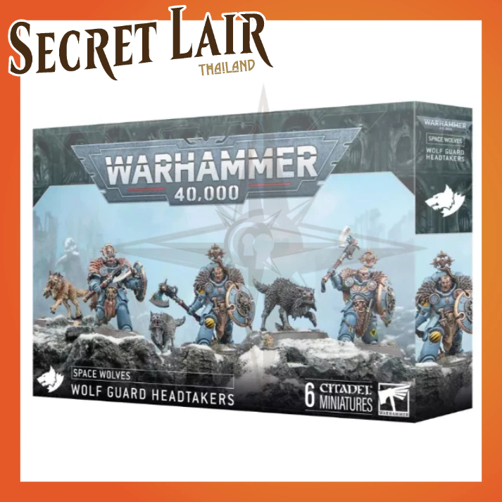 WARHAMMER 40000 : SPACE WOLVES: WOLF GUARD HEADTAKERS [SECRETLAIR]