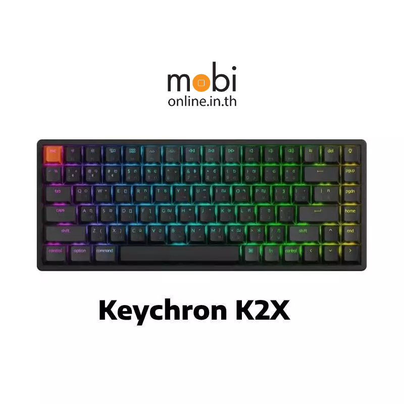 คีย์บอร์ด Keychron K2X QMK Wireless Mechanical ขนาด 75% - TH / EN