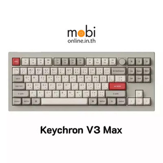 คีย์บอร์ด Keychron V3 Max QMK/VIA Wireless Custom Mechanical…