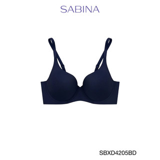 Sabina Perfect Bra Level 1 เสื้อชั้นใน ไร้ตะเข็บ  มีโครง รหัส SBXD4205BD - สีน้ำเงินเข้ม