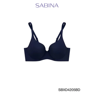 Sabina Perfect Bra Level 1 เสื้อชั้นใน ไร้ตะเข็บ มีโครง รหัส SBXD4205BD - สีน้ำเงินเข้ม