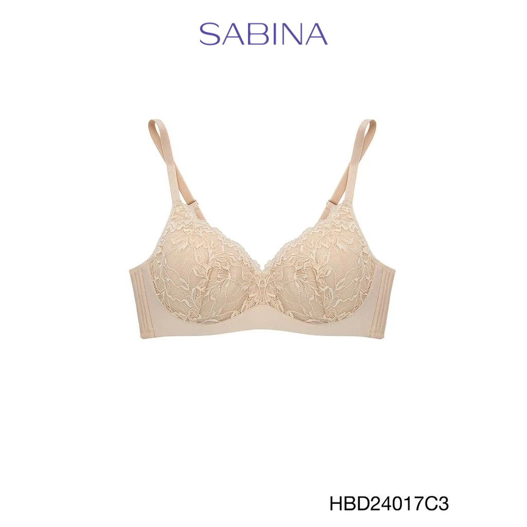 Sabina Habpy Perfect Bra Level 1 เสื้อชั้นใน  มีโครง รหัส HBD24017C3 - สีเนื้อเข้ม