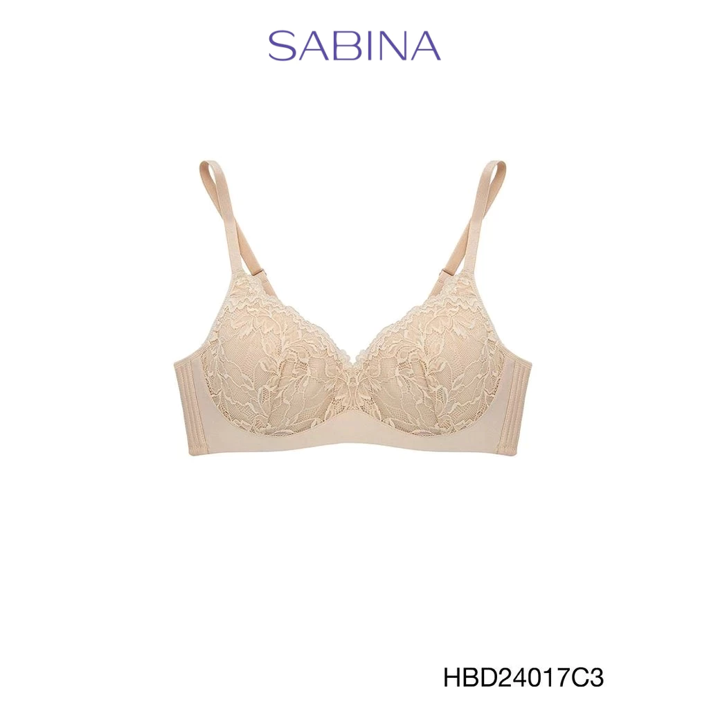 Sabina Habpy Perfect Bra Level 1 เสื้อชั้นใน มีโครง รหัส HBD24017C3 - สีเนื้อเข้ม