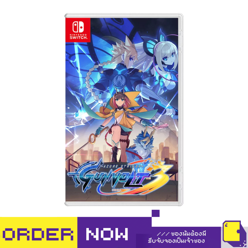 [+..••] NSW AZURE STRIKER GUNVOLT 3 (ENGLISH) (เกม Nintendo Switch™ 🎮)