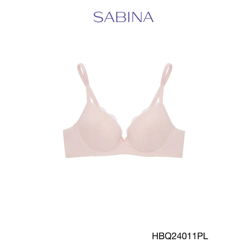 Sabina Habpy Twenty Five Level 2 เสื้อชั้นใน  มีโครง รหัส HBQ24011PL - สีชมพูอ่อน