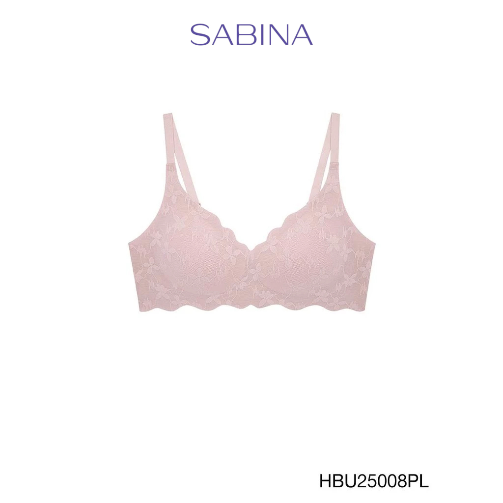Sabina Habpy Pretty Perfect Level 1 เสื้อชั้นใน ไร้โครง รหัส HBU25008PL – สีชมพูอ่อน