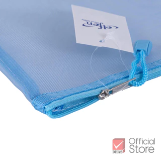 Elfen กระเป๋าซิป กระเป๋าซิปตาข่าย ไนลอน คละสี จำนวน 1 ชิ้น
