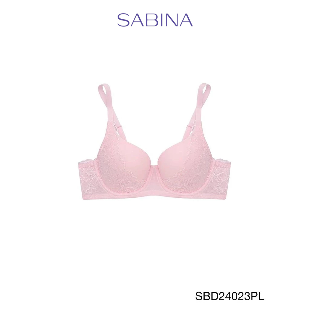Sabina Perfect Bra Level 1 เสื้อชั้นใน  มีโครง รหัส SBD24023PL - สีชมพูอ่อน