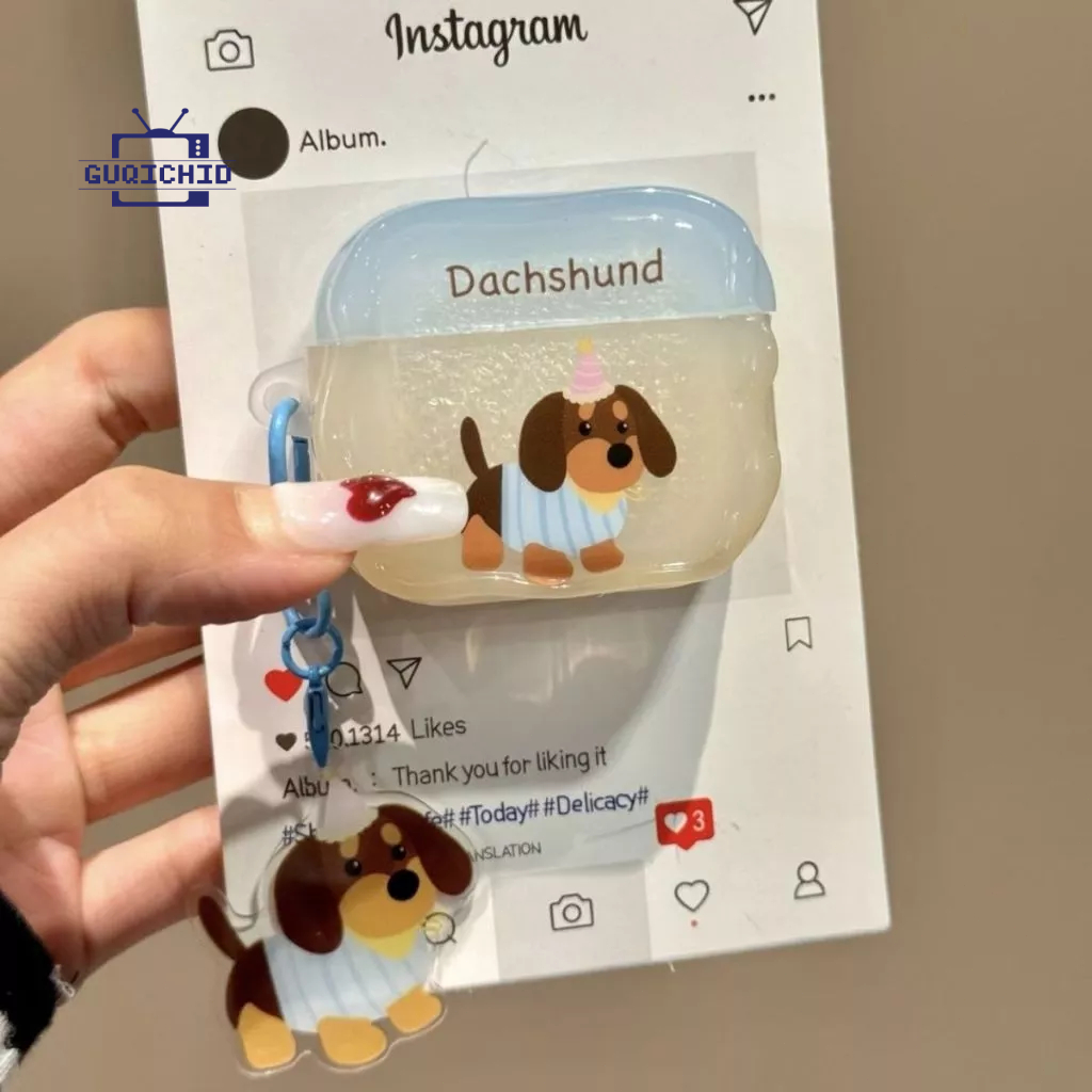 Love Penguin Bear การ์ตูน สําหรับ AirPods 1 2 3 4 AirPods Pro 2 3 ซิลิโคนบลูทูธหูฟัง Pprotective กรณี Anti-Lost