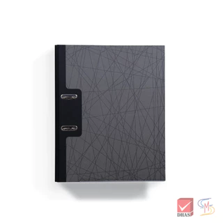 (แพ็ค12) Elephant ตราช้าง แฟ้ม แฟ้มสันกว้าง แฟ้มคลิปก้านยก No.112F / No.112A4 สีดำ จำนวน 12 แฟ้ม/แพ็ค