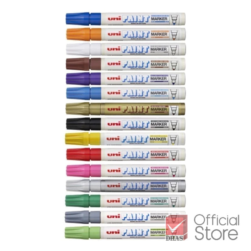 Uni ปากกาเพ้นท์ ปากกามาร์คเกอร์ PX-20 จำนวน 1 ด้าม