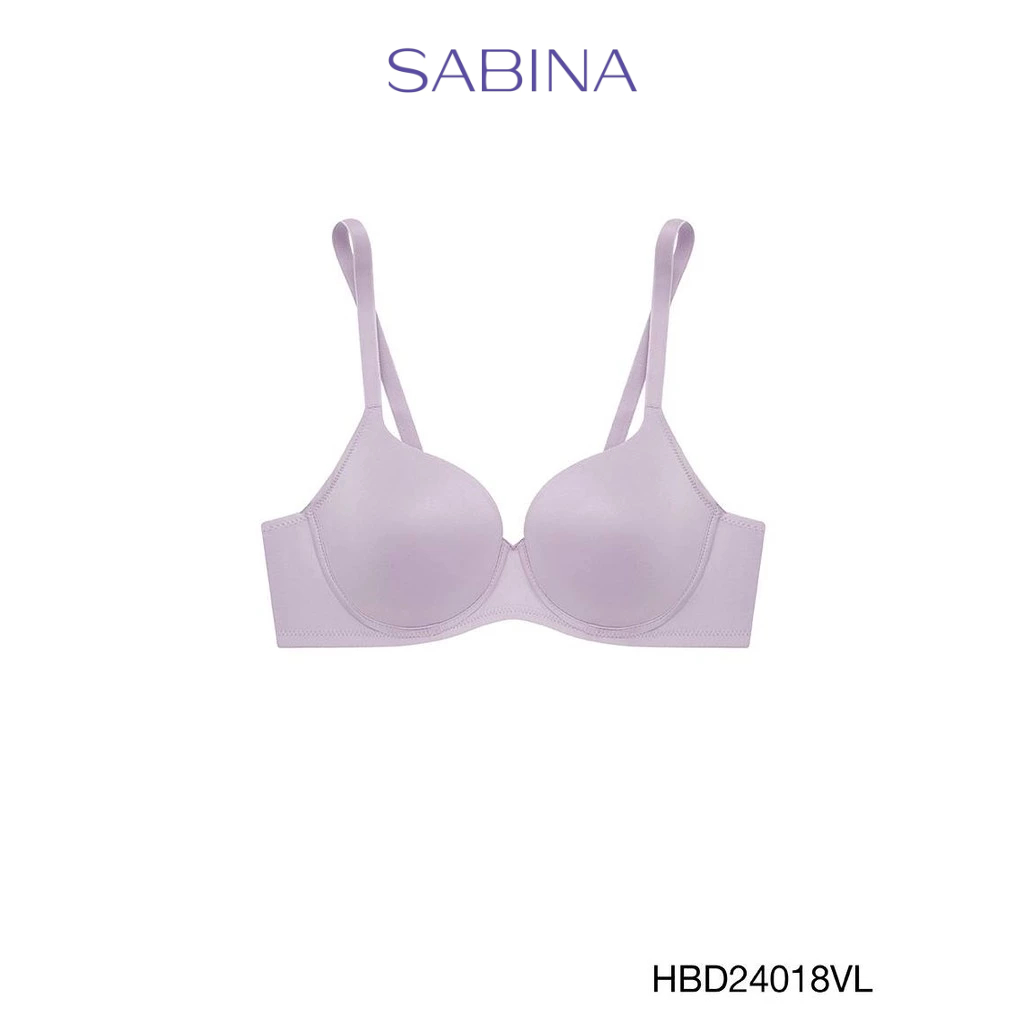 Sabina Habpy Perfect Bra Level 1 เสื้อชั้นใน  มีโครง รหัส HBD24018VL - สีม่วงอ่อน