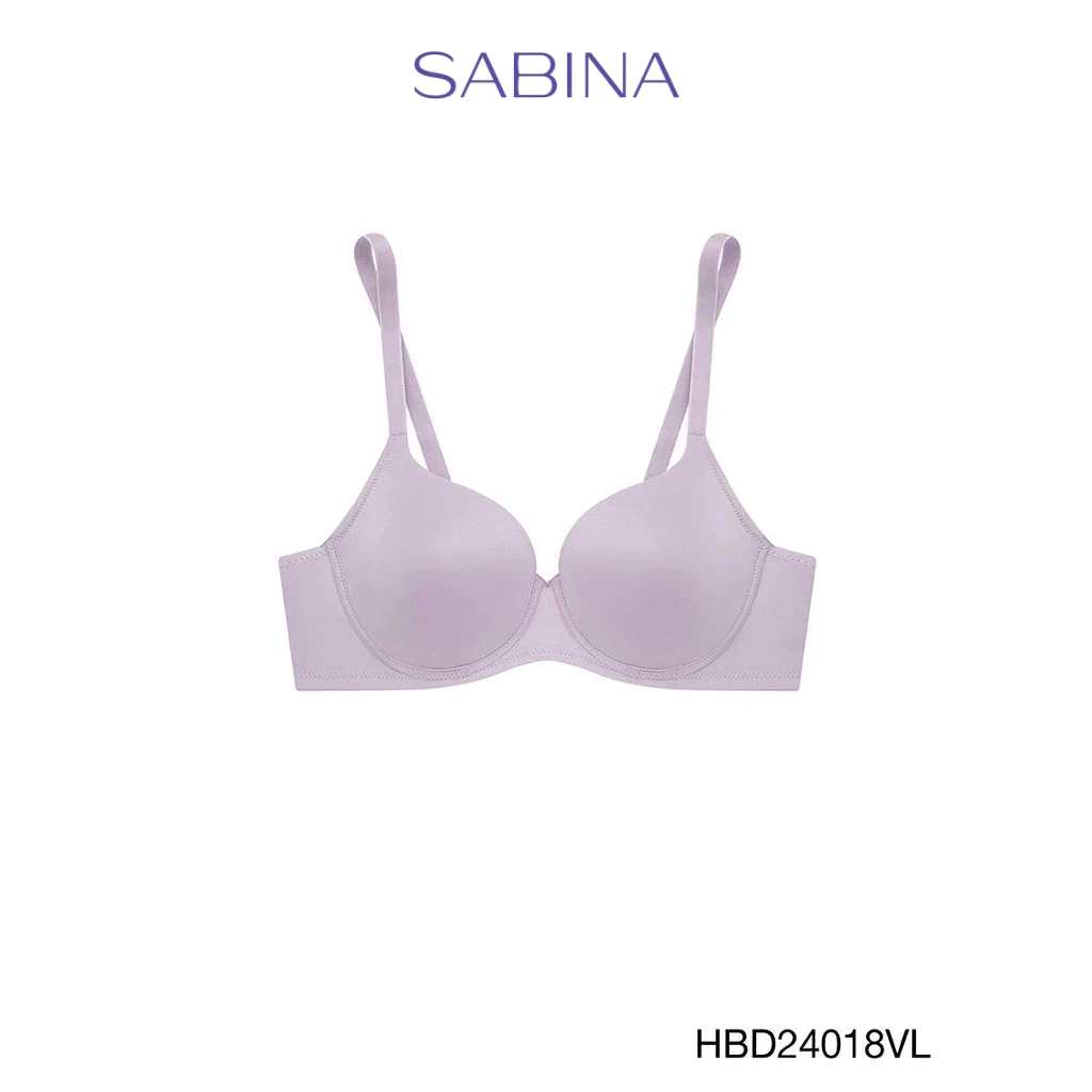 Sabina Habpy Perfect Bra Level 1 เสื้อชั้นใน มีโครง รหัส HBD24018VL - สีม่วงอ่อน