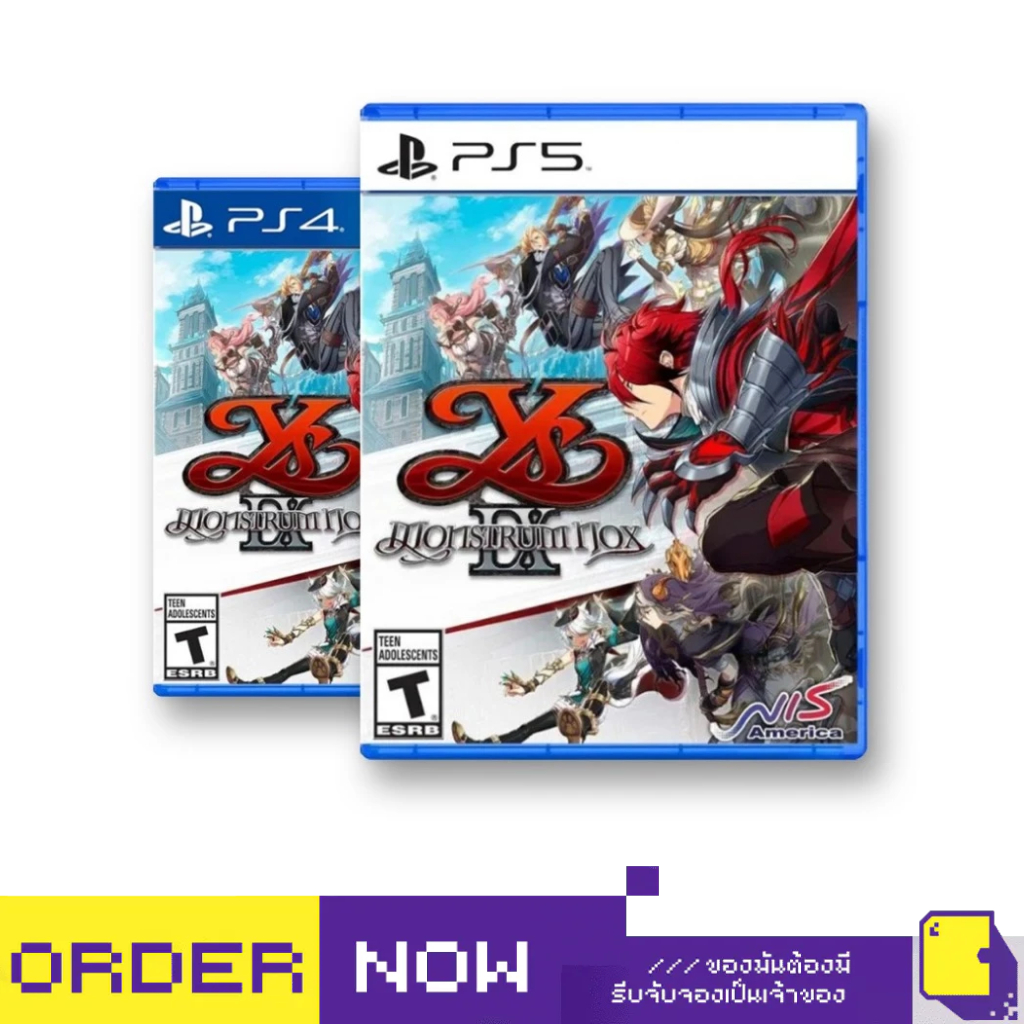[+..••] พร้อมส่ง | PS4 / PS5 YS IX: MONSTRUM NOX (เกม PlayStation™ 🎮)