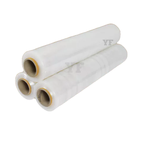 ฟิล์มยืดพันพาเลทStretch Film โรงงานผลิตโดยตรงพันสินค้า 15 ไมครอน 1 ม้วน กว้าง 50 เซน,ยืดยาว 300 เมตร