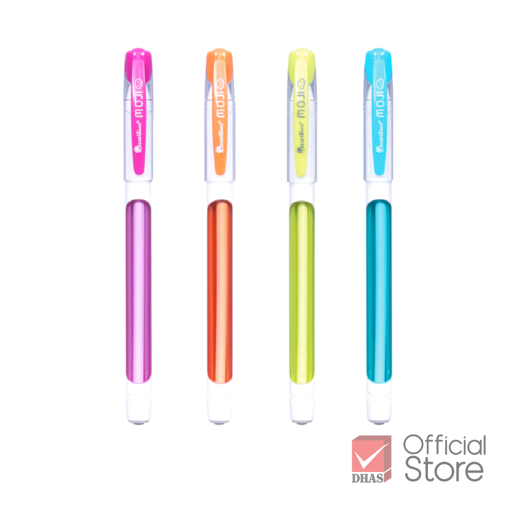 Quantum ปากกา ปากกาลูกลื่น โมจิ 0.29 น้ำเงิน คละสี จำนวน 1 ด้าม