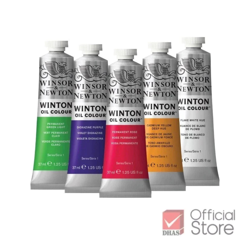 Winsor&Newton Winton สีน้ำมัน วินตั้น 37 มล. 46 เฉดสี จำนวน 1 หลอด