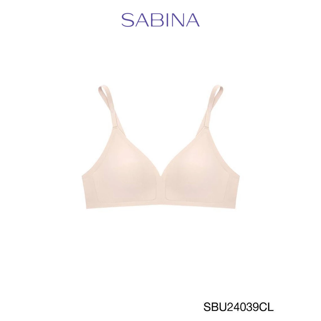 Sabina NEW BRALESS 2025  เสื้อชั้นในไร้ตะเข็บ  ไร้โครง รหัส SBU24039CL - สีเนื้ออ่อน