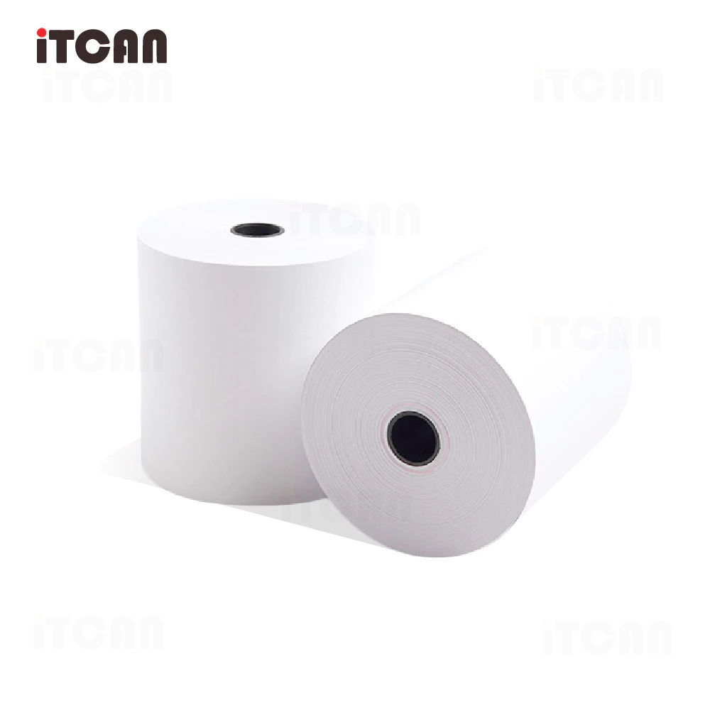 iTCAN กระดาษความร้อน กระดาษใบเสร็จ 80x80 mm65gsm 50ม้วน บิล Bill Thermalpaper เครื่องปริ้นความร้อน รูปที่ 3