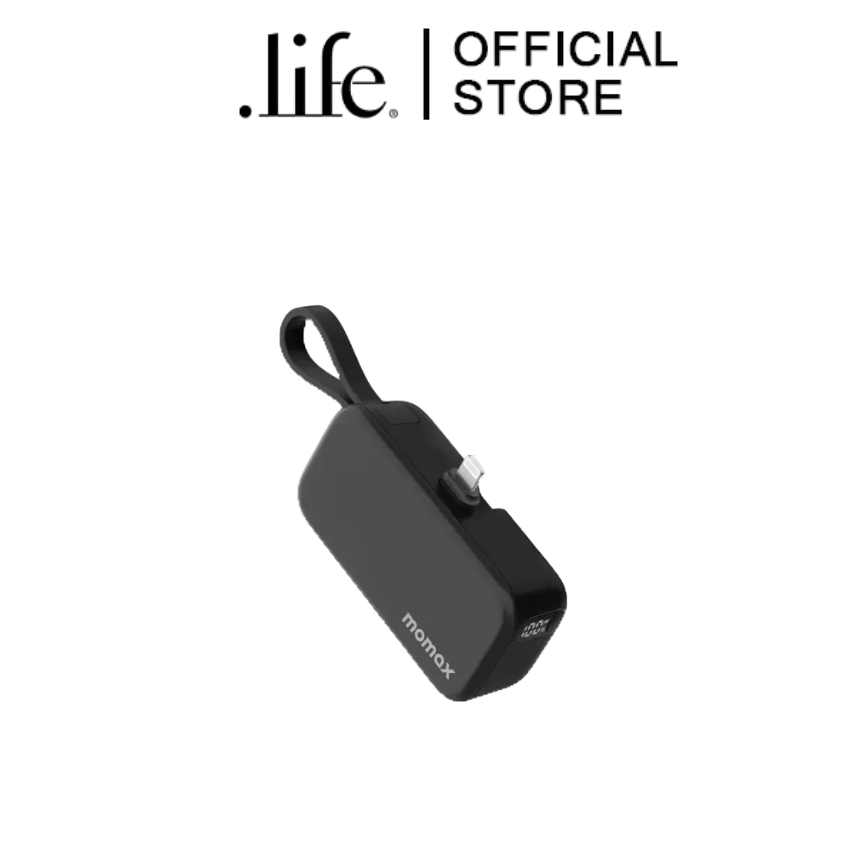 Momax แบตเตอรี่สำรอง 1-Power Mini 3-in-1 ความจุ 5000mAh (Lightning) By Dotlife