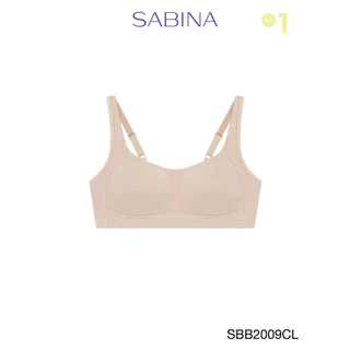 Sabina Sbn Sport Level 1 เสื้อชั้นใน ไร้โครง รหัส SBB2009CL - สีเนื้ออ่อน