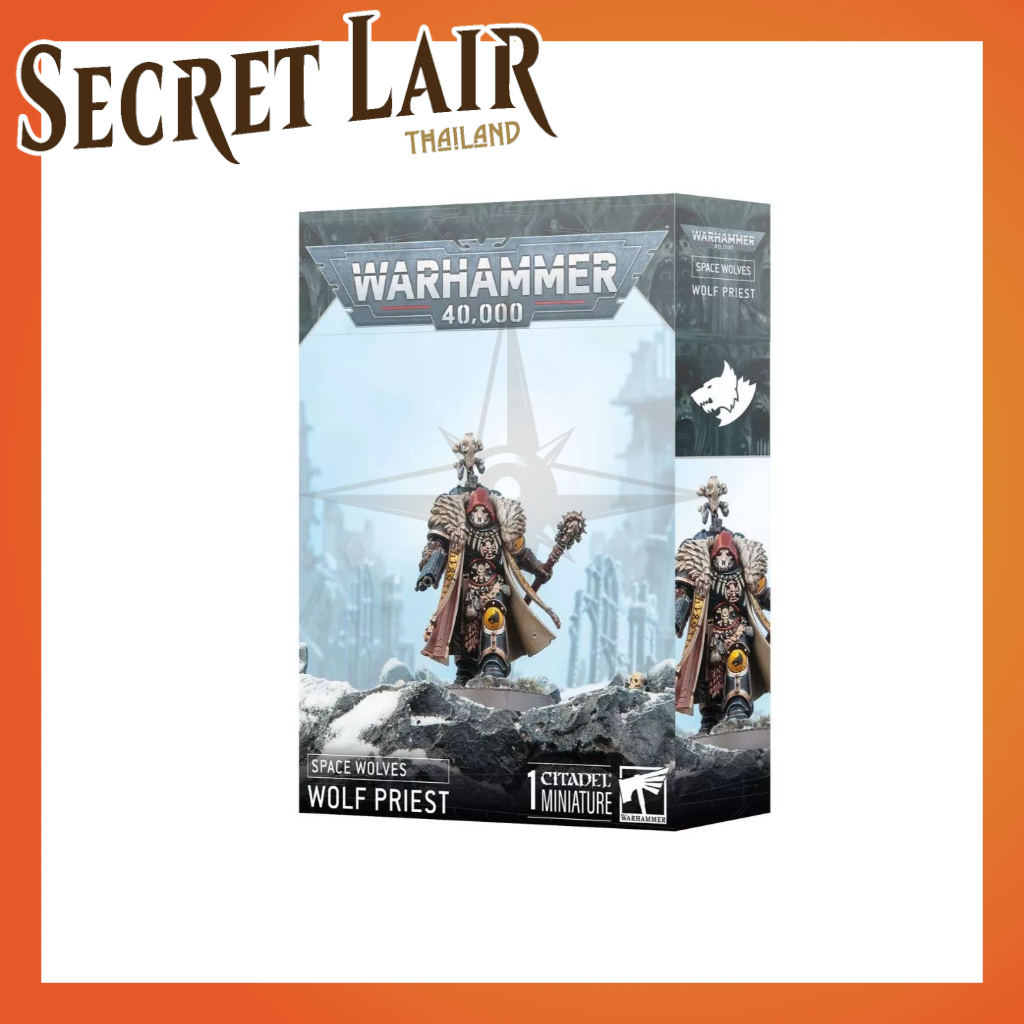 WARHAMMER 40000 : SPACE WOLVES : WOLF PRIEST [SECRETLAIR]