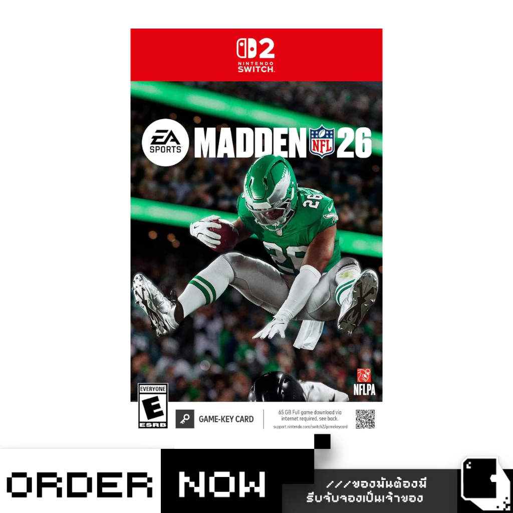 Nintendo Switch™2 NS2 Madden NFL 26 Game Key Cart (By ClaSsIC GaME)