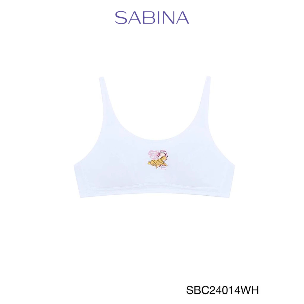 [Online Exclusive]  Sabina Kids Step 2 เสื้อชั้นใน ไร้โครง รหัส SBC24014WH - สีขาว