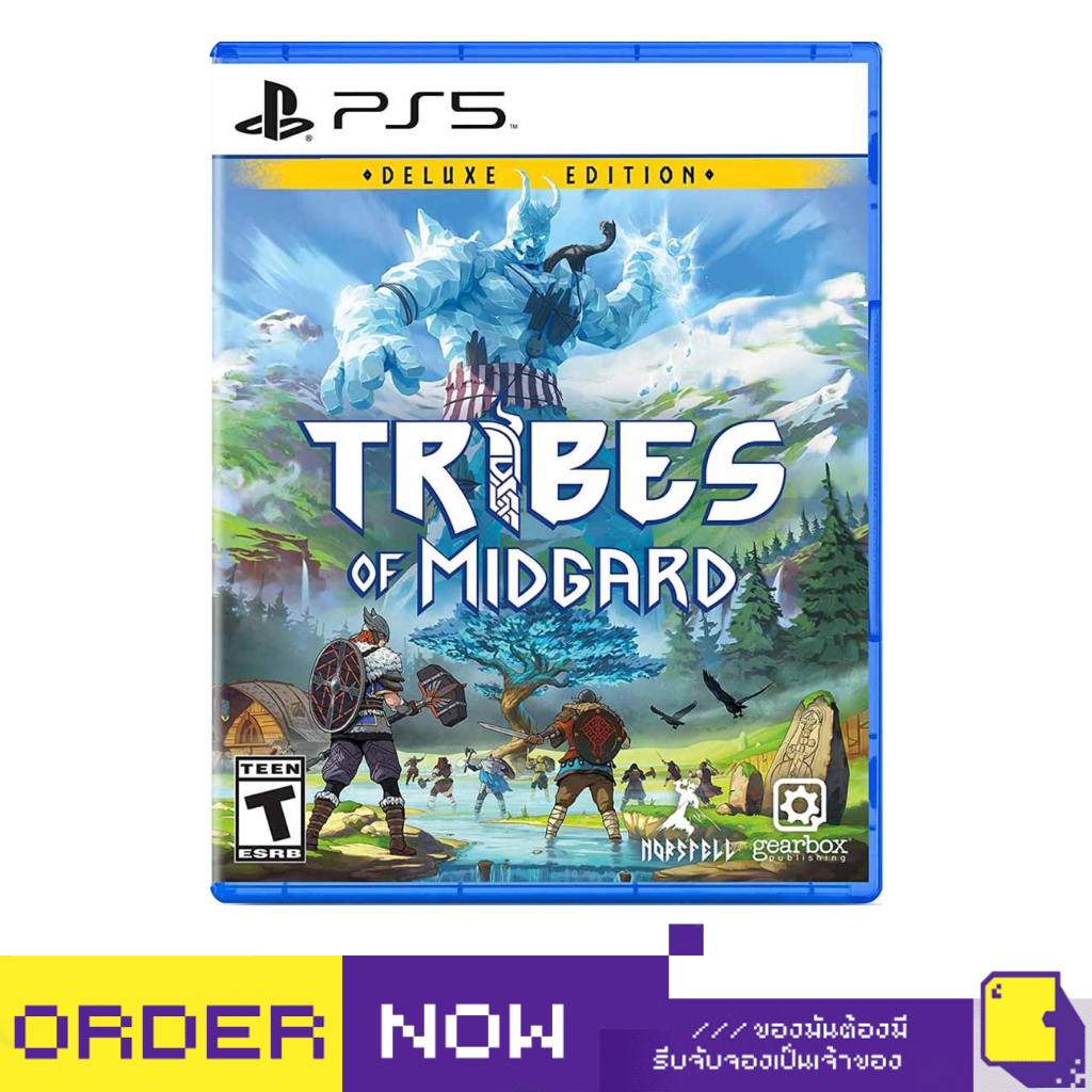 [+..••] PS5 TRIBES OF MIDGARD [DELUXE EDITION]  (รองรับภาษาไทย) (เกมส์  PS5™ 🎮)
