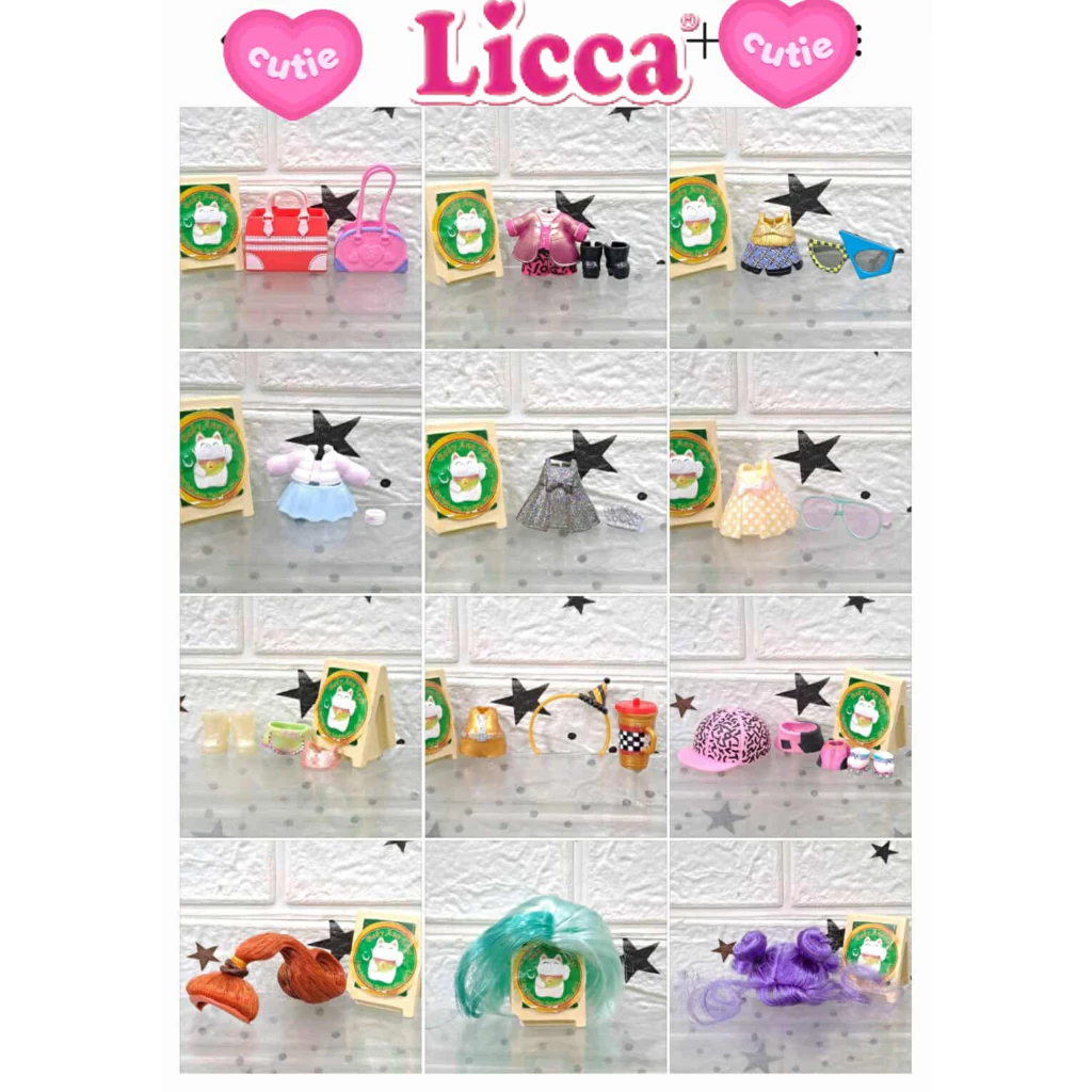 Lot5. ชุดLOLขนาด8เซน/วิกLOL/ของเล่น  LOL Surpriseมือสองของแท้ 💯คะ  (กรุณาเลือกคะ)