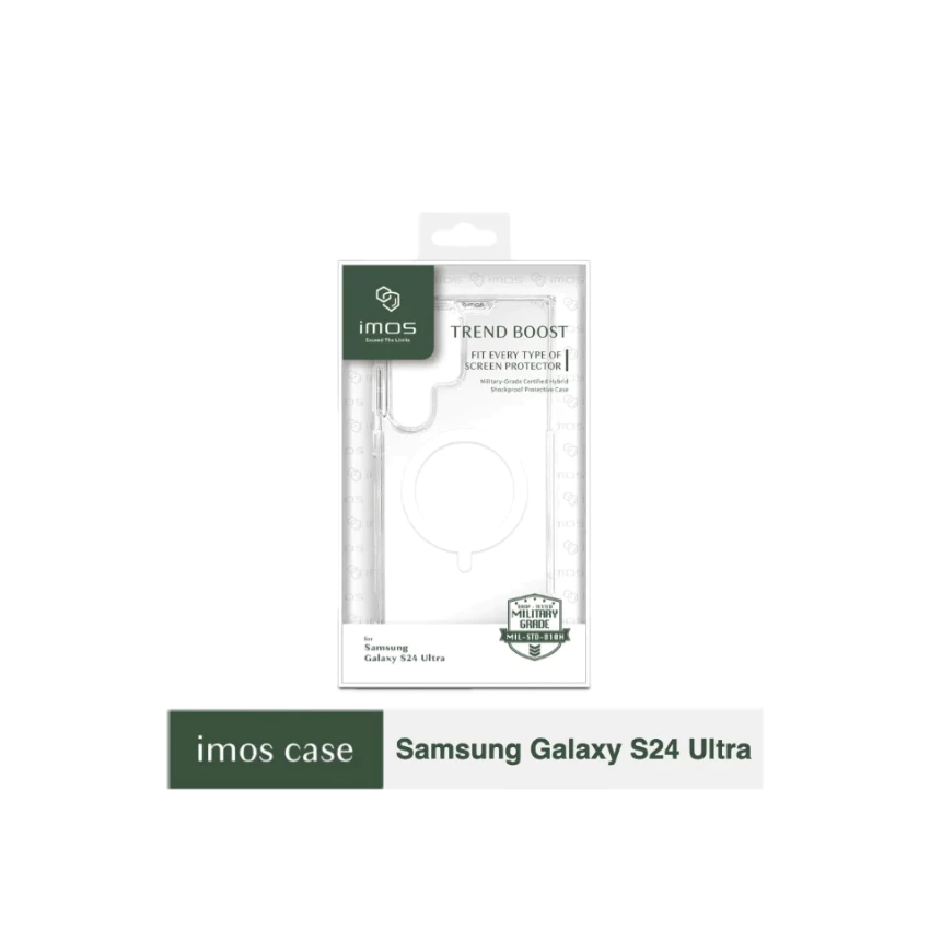 IMOS เคสใส Mag Case สำหรับ Samsung Galaxy S24 Ultra By Dotlife