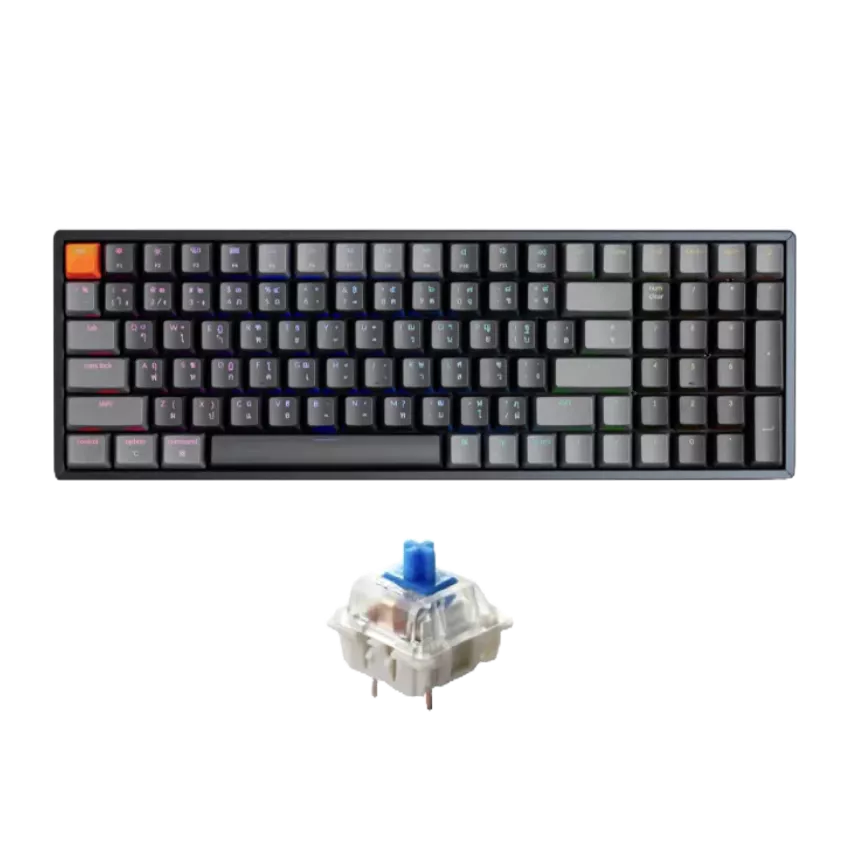 Keychron K4 QMK Wireless Mechanical Keyboard 96% พร้อมสวิตช์ Keychron Super และ Gateron G Pro